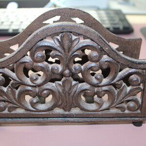 Iron Napkin Holder